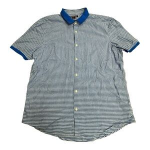 Michael Kors Short Sleeve Button Down Shirt Size XXL